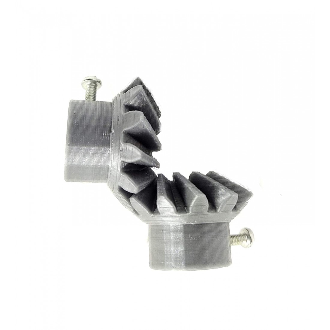 1pcs 3D Printed Right Helical Plastic Bevel Gear 12 Teeth, 33mm dia ...